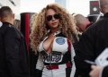 Beyonce a incins atmosfera in paddock. Vestimenta?ie inedit?