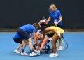 Retragere trist? la Australian Open: juc?toare de tenis de 21 de ani, in lacrimi ?i in scaun cu rotile, p?r?se?te&nbsp;(…)
