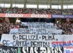foto: GSP | Mesajul afi?at de peluza FCSB-ului la meciul cu CFR Cluj din Supercupa Romaniei