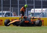 foto: GSP | Lando Norris a ie?it in fa??, dup? accidentul provocat in cursa de Formula 1 din Canada: O prostie din partea mea