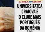 foto: GSP | Universitatea Craiova, material dedicat pe trei pagini in A Bola: Cel mai portughez club din Romania