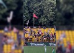 foto: GSP | Imagini nemaiv?zute la un meci de prim? lig?! Protest cu geamantane: F?-?i bagajele ?i las?-ne!