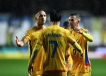 foto: GSP | ?tefan Baiaram a reac?ionat dup? primul gol marcat pentru Romania: O s? pun tricoul in ram?