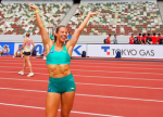 Fosta dansatoare a f?cut senza?ie pe pist? la Campionatele Mondiale de Atletism de la Tokyo