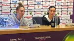 foto: Fanatik | Eliminate de la Transylvania Open, Jaqueline Cristian ?i Gabi Ruse au venit nervoase la conferin??: Nu ne-am sim?it&nbsp;(…)
