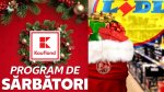 foto: Fanatik | Program magazine Cr?ciun 2025. Ce orar au Lidl, Kaufland, Auchan, Carrefour ?i Mega Image