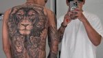 foto: Libertatea | Fotbalistul cu cel mai extravagant tatuaj din lume. L-a b?tut pe Adrian Mutu. Lucrez la desen de 6 luni