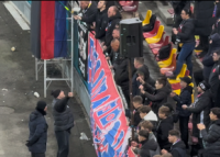 Ce s-a intamplat la finalul meciului FCSB - Petrolul: reporterii GSP au surprins imaginile din fa?a peluzei