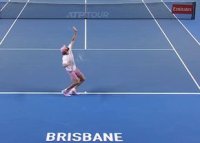 A servit 44 de a?i, dar a pierdut meciul din optimile turneului ATP de la Brisbane