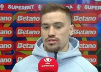 Cu buza r?nit?, Darius Olaru a strigat ironic la interviu: 