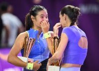 Nu s-a v?zut la TV! Ce au f?cut Sorana Cirstea ?i Emma R?ducanu, imediat dup? finala de la Transylvania Open