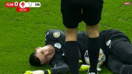 Târnovanu, inert în FCSB – Dinamo! Portarul ro?-alba?trilor a fost lovit dur de Caragea