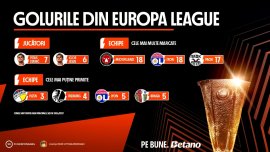 (P) INFOGRAFIC: Golurile din Europa League