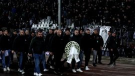 Ultra?ii lui Poli Timi?oara, prezen?i la meciul serii din UEFA Europa League. Gest superb al românilor. Foto