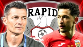 Adi Ilie i-a g?sit locul lui Olimpiu Moru?an în echipa de start a Rapidului. B?t?i de cap pentru Gâlc?: „Trebuie s?&nbsp;(…)