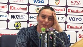 Ana Bogdan, în lacrimi la conferin?a de pres? dup? e?ecul suferit la Transylvania Open! „Acum câteva luni nu ?tiam&nbsp;(…)