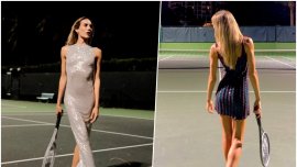 Antrenoarea de tenis care pred? lec?ii în pantofi cu toc a generat mari controverse. Imaginile cu ea au devenit&nbsp;(…)