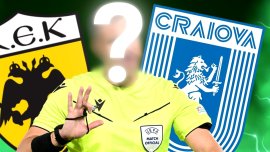 Ce arbitru a trimis UEFA la meciul decisiv AEK – Universitatea Craiova. Oltenii, pe mâna unui „central“ cunoscut&nbsp;(…)