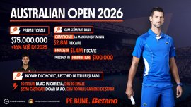 (P) Australian Open 2026: Pariul lui Novak Djokovic pentru un nou titlu de Mare ?lem