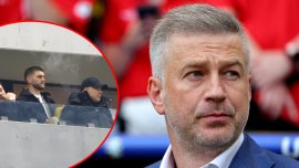 Edi Iord?nescu, în tribune la Dinamo – O?elul. Antrenorul a stat lâng? omul al?turi de care a luat titlul în (…)