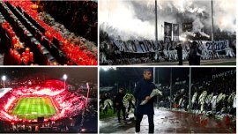 Imagini cople?itoare de pe Toumba, la meciul lui R?zvan Lucescu. Omagiu pentru suporterii lui PAOK care ?i-au&nbsp;(…)