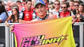 Campionul moto Marc Marquez explic? de ce se bucur? dup? victorii fluturând steagul Cataloniei