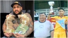 Imagini rare cu Dani Mocanu de când juca fotbal la Steaua! Manelistul e dat în urm?rire interna?ional?