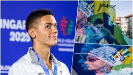 Ora?ul istoric din România unde a ap?rut cel mai spectaculos obiectiv turistic în onoarea lui David Popovici, (…)