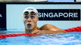 Cele trei cuvinte scrise de tat?l lui David Popovici dup? dup? aurul la 100 m de la campionatele mondiale
