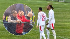 Prezen?? surpriz?! Ac?ionarul milionar de la Renovatio s-a dus în Antalya s? o vad? pe Dinamo la treab?. Foto exclusiv