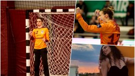 Obiceiul pe care îl are Diana Ciuc? înainte de fiecare meci. Ce face portarul de la Rapid, de fapt