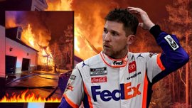 Casa campionului NASCAR, cuprins? de fl?c?ri! Dou? persoane au fost transportate la spital