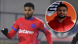 Malcom Edjouma a plecat pe u?a din dos de la FCSB, iar acum a fost prezentat oficial la o nou? echip?!