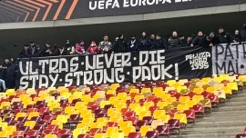 Românii, al?turi de suferin?a lui PAOK la FCSB – Fenerbahce. Mesajul de pe Arena Na?ional?