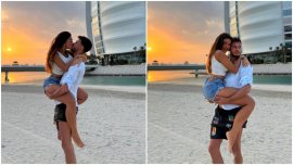 Cine este fostul fotbalist de la FCSB care se iube?te cu Elena de la Mandinga. E mai mic cu 13 ani decât artista