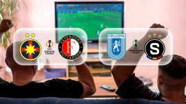 Cine transmite la TV FCSB – Feyenoord ?i Universitatea Craiova – Sparta Praga, pe ce posturi po?i s? vezi meciurile