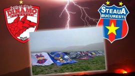 R?zboi total în ziua de Cr?ciun! Peluza Sud Dinamo, captur? impresionant? din tab?ra Stelei! A venit replica&nbsp;(…)