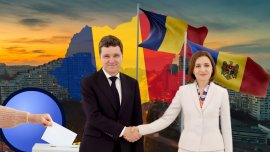 În ce condi?ii s-ar putea organiza referendumul pentru unirea României cu Republica Moldova, dorit de Maia Sandu:&nbsp;(…)