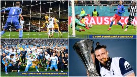 Retrospectiva anului 2025! FRF a ales cele mai spectaculoase 10 poze din fotbalul românesc. Galerie Foto