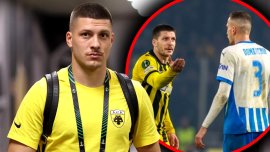 Blesteme oltene?ti! Ce a p??it Luka Jovic, atacantul lui Aek Atena, dup? ce a eliminat Craiova în minutul 90+15