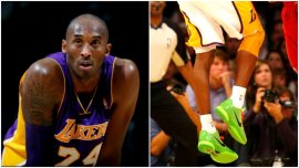 Ghetele purtate de Kobe Bryant în meciul de Cr?ciun împotriva echipei Miami Heat, scoase la licita?ie. Suma&nbsp;(…)