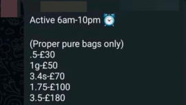 Un antrenor de fotbal din Irlanda de Nord a postat pre?uri la cocain? în grupul de WhatsApp al unei ligi de tineret