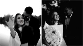 Celebra prezentatoare, cerut? în c?s?torie de fotbalistul din România. Pu?in? lume a ?tiut de rela?ia celor doi