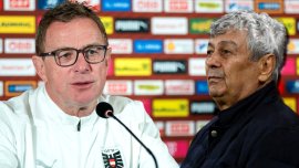 Ralf Rangnick l-a în?epat de la distan?? pe Mircea Lucescu! Ce l-a deranjat pe selec?ionerul Austriei înainte de (…)