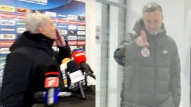 Moment special între Sorin Câr?u ?i Mihai Stoica imediat dup? U Craiova – FCSB 1-0! Ce semne ?i-au f?cut cei doi