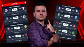 Super Gigi, cot? 2300 pe meciurile etapei din SuperLiga! Surpriza vine la Slobozia – U Craiova
