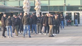 Ei sunt cei mai violen?i fani ai Bosniei: BHFanaticos! Poli?ia îi supravegheaz? peste tot. Foto exclusiv