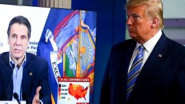 Criz? la New York. Donald Trump amenin?? cu t?ierea banilor pentru ora? dac? nu e ales primar candidatul s?u favorit