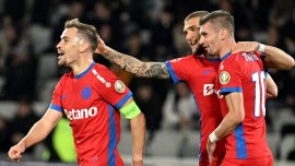 „Bomber” Darius Olaru! C?pitanul FCSB a f?cut „dubla” cu U Cluj ?i a s?rb?torit ca Ronaldo. Update