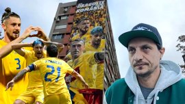 Cine sunt arti?tii care au realizat muralul cu Dr?gu?in, Ra?iu ?i Stanciu: „Preg?tim ?i alte surprize!”